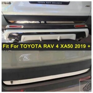 リアトランクリッドテールドアブートガーニッシュストライプカバートリム TOYOTA RAV4 RAV 4 XA50 2019 - 2025 自動車カスタムアクセサリー 部品 カスタムパ