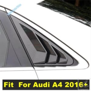 自動車用リアウィンドウスクープシャッターサンシェードレインフロントガラスカバートリム AUDI A4 2016-2020 外装リフィットアクセサリー用 部品 カスタム