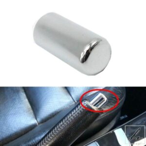 車用メタルハンドブレーキトリムキャップハンドブレーキレバーパーキングボタンカバー マツダ 6 M6 GG 2003-2008用 部品 カスタムパーツ アクセサリー