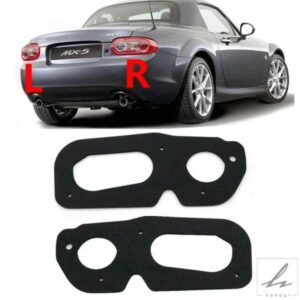 車用リアバンパーテールライトランプスポンジシーリングガスケット防水パッド MAZDA MX-5 MX5 MIATA 2009用 部品 カスタムパーツ アクセサリー