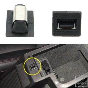 車用センターアームレストボックスバックルカバークリップホルダー シトロエン C5 2011 - 16 7591GL用 部品 カスタムパーツ アクセサリー