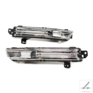 車用LED DRLデイタイムランニングライトフォグランプ ランドローバーディスカバリー5用 レンジローバーヴォーグ2017-2019用 ジャガーF-PACE E-PACE用 部品