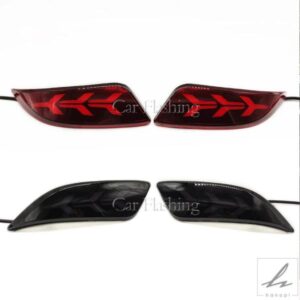 車用LEDテールリアバンパーリフレクターライト トヨタカムリ 2015 2016 フォグランプ ウィンカー ストップ ブレーキランプ 部品 カスタムパーツ