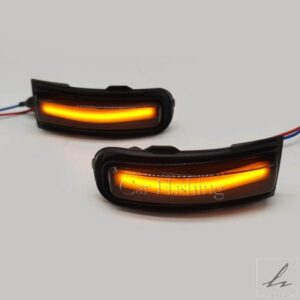 車用LEDダイナミックウィンカーライトジープ レネゲード 2015-2022 サイドミラー ブリンカー アロー シーケンシャル フラッシャー リピーター インジケータ