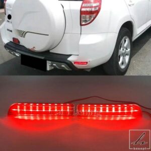 車用LEDリアバンパーリフレクターライトブレーキストップライトリアフォグランプトヨタアベンシスアルファードエスティマRAV4ガイアプレビアイプサム用 部品