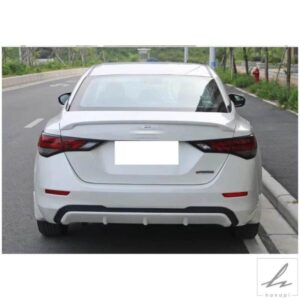 日産セントラ シルフィ用 リアウイング スポイラー 2020〜2022年式 光沢ブラック テールフィン アクセサリー 部品 カスタムパーツ アクセサリー