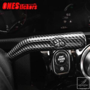 車用シフトレバー ワイパーロッド カバー トリムフレーム メルセデスベンツ AMG A B CLA GLE GLS GLB GLAクラス A35 W177 W247 C118 W167 V167 X167用 部品