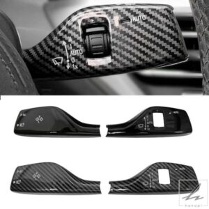車用ウィンカーワイパーレバースイッチカバー BMW 1-7シリーズ X3 X4 X5 SUV G06 G11 G12 G20 G30 G32 G02 G29 G22 G23 G26用 部品 カスタムパーツ