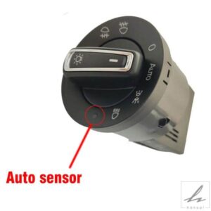 車用ヘッドライト フォグランプ スイッチ ヘッドランプ スイッチ 車アクセサリー VW ゴルフ MK4 パサート B5 ポロ ボラ ジェッタ MK4用 部品 カスタムパーツ