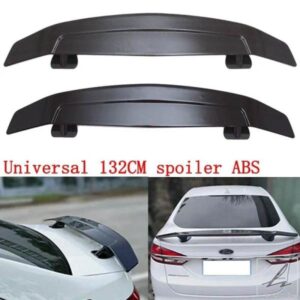 汎用スポイラーウィングリアトランクリッドカースポイラーウィングABSレーシングスポイラー主にセダンクーペ車両用カーアクセサリー 部品 カスタムパーツ