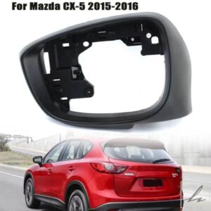 車用サイドミラーカバーハウジングフレーム マツダ CX3 CX-5 2015 2016 CX-3 2016-2018 2019 バックミラーケースキャップ カーアクセサリー 部品 カスタムパ