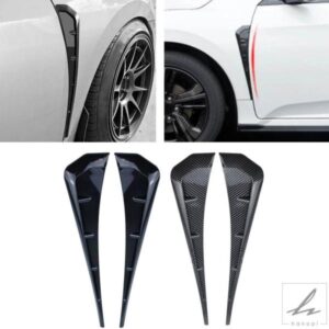 汎用カーフェンダーサイドベンツステッカー自動車アクセサリーボディデコレーションカバーAUDI A6 C7 S3 8V 8P RS5 Q7 C7 A4 B6 A6用 部品 カスタムパーツ