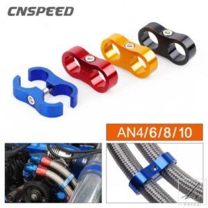 汎用 AN4 AN6 AN8 AN10 AN12 ビレット オイル 燃料 水 ホース チューブ セパレーター ディバイダー クランプ アルミ ライン セパレーター 部品 カスタムパー