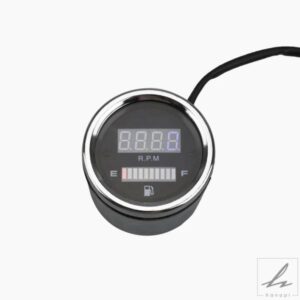 汎用 12V オートバイ LED デジタル スピードメーター 燃料計 ランニング距離計 スピードメーター レーサーバイク用 部品 カスタムパーツ アクセサリー