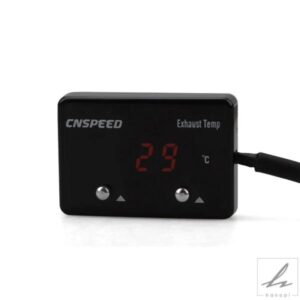 赤青LED排気温度計 排気ガスメーター デジタル センサー付き EXT温度計 ターボ 4WD ハイラックス パトロール EGT用 部品 カスタムパーツ アクセサリー