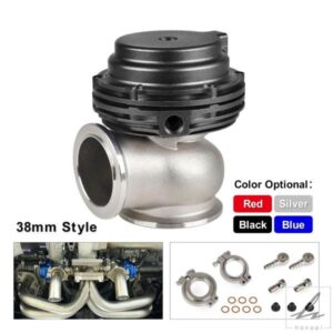 汎用 38MM アウターウェイストゲート Vバンド フランジ付きターボウェイストゲート スーパーチャージターボマニホールド用 MV-S 38MM ウェイストゲート 部品