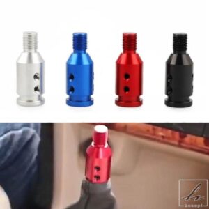 汎用カーオートマニュアルギアシフトノブアダプター 非ねじ式シフター用 ブラック M12X1.25 / M10X1.5 ギアシフターアダプター 部品 カスタムパーツ
