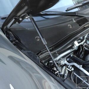 車用フロントエンジンカバー フードショックリフトストラットバーサポートロッドアームガススプリングブラケット マツダMX-5 2016-2023用アクセサリー 部品