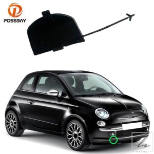 車用フロントバンパーグリル牽引アイカバーキャッププライム仕上げ自動車交換用外装部品 FIAT 500 500C 312 2007-2015 735456794 部品 カスタムパーツ