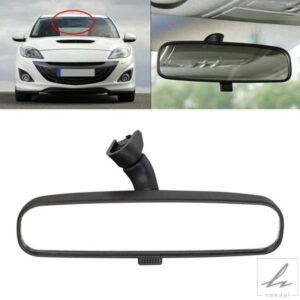 車内バックミラー マツダ 3 アクセラ BL 2009 - 13 対応 マツダ 2 DE 2007 2008-2014 DG8069220A アクセサリー 部品 カスタムパーツ アクセサリー
