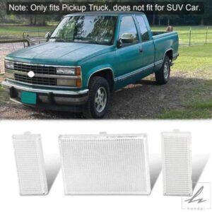 車内ルーフマップドームライトレンズカバートリム自動車用インナー読書灯ランプパーツシボレー シルバラード/GMC シエラ 1988-1998用 部品 カスタムパーツ
