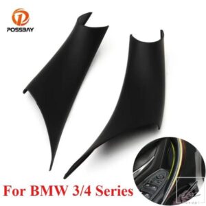 車内ドアパネル グラブハンドルカバー アームレストトリム BMW 3 4シリーズ F30 F35 320I 320LI 328I 328LI 335I 2012-2018用 部品 カスタムパーツ