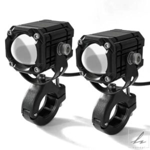 汎用バイクスポットライトヘッドライト25W 6000LM超高輝度補助ライトLEDドライビングフォグランプスポットランプアクセサリー 部品 カスタムパーツ