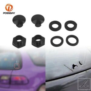 車用リアガラスストラットハードウェアキット 90101-SR3-000 90105-SR3-000 90106-SR3-000 ホンダ シビック 3ドア ハッチバック 1992 - 95用 部品 カスタム