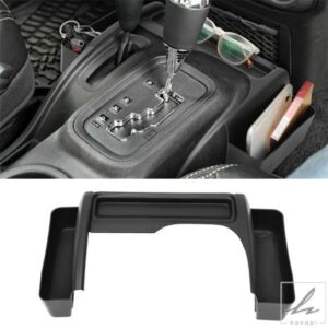 車用収納トレイ ギアシフト収納ボックス オーガナイザー ジープラングラー JK 2011-2018 2016 2015 収納整理 車内パーツ 部品 カスタムパーツ アクセサリー