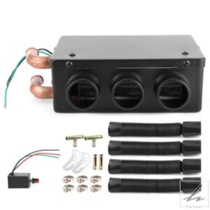 12V 50W 車用ヒーター 電気冷却暖房ファン 3穴 ポータブル 冬用 急速暖房 ウォーマー 霜取り 低騒音 部品 カスタムパーツ アクセサリー