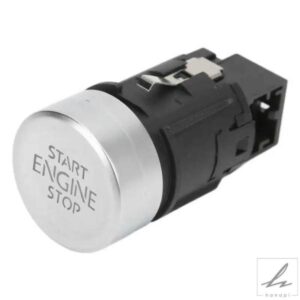 車エンジンモータースタートストップスイッチボタン 5GG959839 金属製交換部品 VW 7 MK7 2013 - 17用 部品 カスタムパーツ アクセサリー
