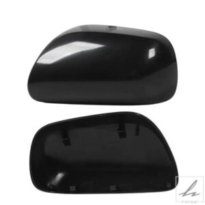 車用バックミラーハウジングカバー UVカット サイドドアウィングミラーキャップ トヨタ ヤリス 2006-2011 87915-0D907 87945-0D907 部品 カスタムパーツ