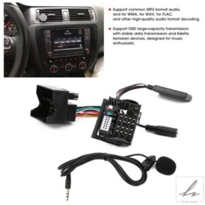 車用 5.0 ハーネス ワイヤーキット マイク ハンズフリーアダプター AUXアダプター ラジオ 315 510 RCD310用 部品 カスタムパーツ アクセサリー