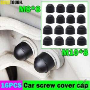 汎用 LADA BMW VW プジョー ネジキャップカバー ボルトナット M8 M10 車ドア ネジキャップ ナット キャップ ヒンジフック 部品 カスタムパーツ アクセサリー