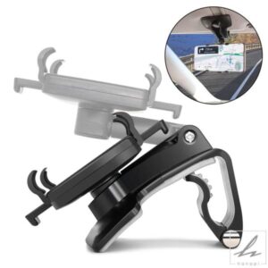 汎用携帯GPS車ダッシュボードサンシェードマウントスタンドクリップクレードルアップグレード360回転スマートフォンブラケットサポートホルダー 部品 カスタ