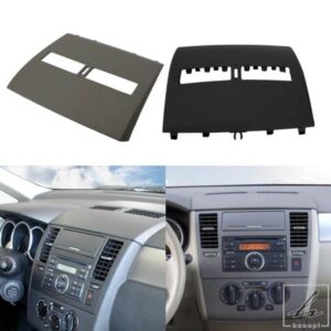車用エアコン吹き出し口フィニッシャー - 日産ティーダ 2005 - 11 エアコン吹き出し口用計器プレート 部品 カスタムパーツ アクセサリー
