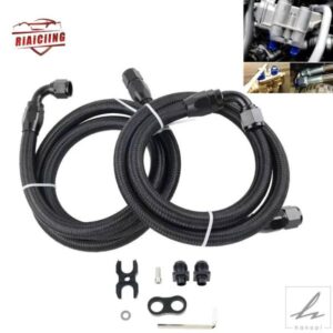 燃料ホースライン + オイルクーラーアダプターフィッティング BMW E36 E46 M3 E90 E92 E93 335I 自動車エンジン部品用 部品 カスタムパーツ アクセサリー