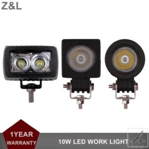 10W LED作業灯 オフロード 12V 24V 車 バイク 自転車 4X4 SUV 補助フォグランプ ホワイト 外装インジケーター ヘッドライト スポットランプ 部品 カスタムパ