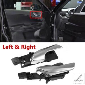車内ドアハンドル クローム フロント リア 左 右 アルファロメオ ジュリエッタ 2010-2019 156092167 156092165 部品 カスタムパーツ アクセサリー