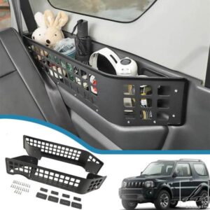 車トランクサイド収納ボックスオーガナイザー 多機能ブラケット 収納整理整頓 スズキ ジムニー 2007-2017 内装アクセサリー 部品 カスタムパーツ