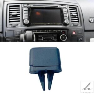 車用フロントダッシュ A/C エアコンベントアウトレットグリル スライド調整パドルクリップトリム VW トランスポーター T5 マルチバン 2008-2015 用 X1 部品
