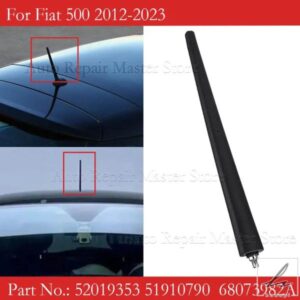 車用ルーフアンテナ アンテナロッド フィアット 500 2012-2023 68073982A ブラック ルーフアンテナロッド アンテナ 52019353 51910790 部品 カスタムパーツ
