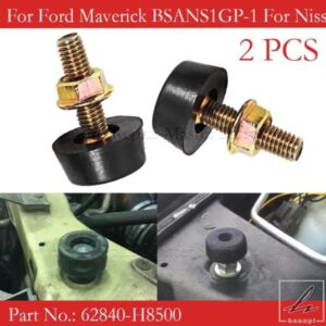 車用ボンネットストップアジャスター フードバッファーキャップ バンパーストッパー 62840-H8500 パトロールDA Y60 BSANS1GP-1用交換部品 部品 カスタムパー