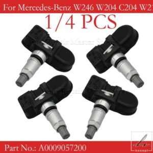 1/4個 TPMS A0009057200 タイヤエア圧センサー 433MHZ メルセデスベンツ W246 W204 C204 W212 C207 X156 X204 V251 R321 NCV3 VS30用 部品 カスタムパーツ