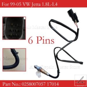 0258007057 17014 LSU4.2 ワイドバンド O2 センサー AFR アップストリーム 99-05 VW JETTA 1.8L-L4用 部品 カスタムパーツ アクセサリー