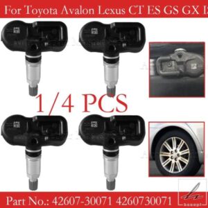 1/4個 タイヤエア圧センサー TPMS 42607-30071 4260730071 トヨタ アバロン レクサス CT ES GS GX IS LC LS LX NX RC RX用 部品 カスタムパーツ