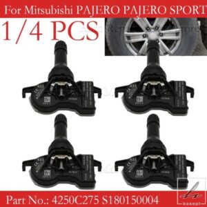 1/4個 433MHZ タイヤエア圧 TPMS センサー 4250C275 S180150004 三菱 パジェロ パジェロ スポーツ III 2014-2025用 部品 カスタムパーツ アクセサリー