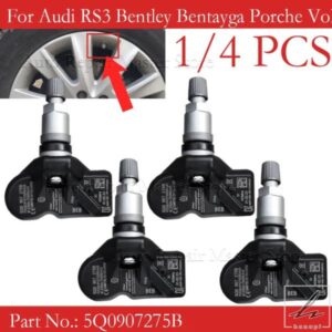 1/4個 5Q0907275B タイヤエア圧センサーシステム TPMS アウディ RS3 ベントレー ベンテイガ ポルシェ フォルクスワーゲン ビートル ゴルフ EOS用 部品 カス