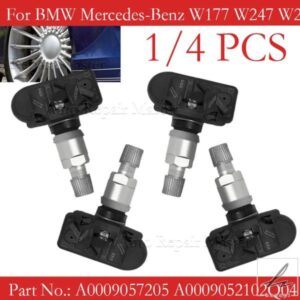 1/4個 4個 433MHZ A0009054104 A0009057205 TPMS タイヤエア圧センサー メルセデスベンツ Aクラス Bクラス CLA GLB用 部品 カスタムパーツ アクセサリー
