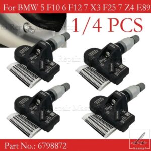 1/4個 6798872 ALPINA 6 D5 XD3 BMW F10 F07 F12 E84 F25 F26 E89 MINI R60 R61 R59 36106798872 433MHZ TPMS タイヤエア圧センサー 部品 カスタムパーツ